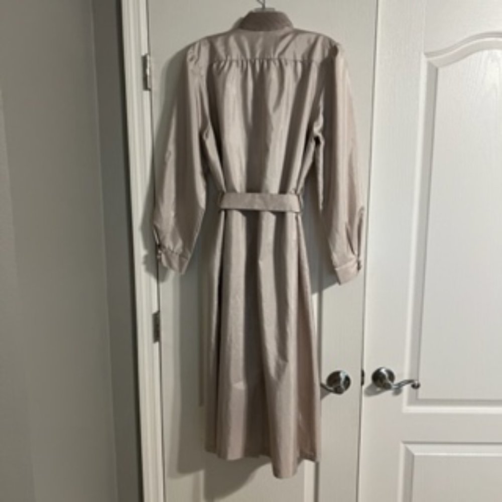 Alorna Women's Jacket Coat Size 7 and 8 Tan - Picture 13 of 14